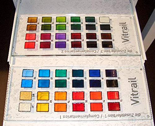 Pebeo Vitrail, Stained Glass Effect Paint, 250 Ml Bottle - Deep Blue