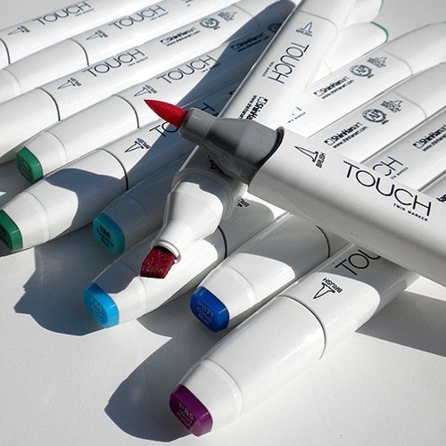 ShinHan Art 1110000-0 Twin Colorless Blender Marker  Black