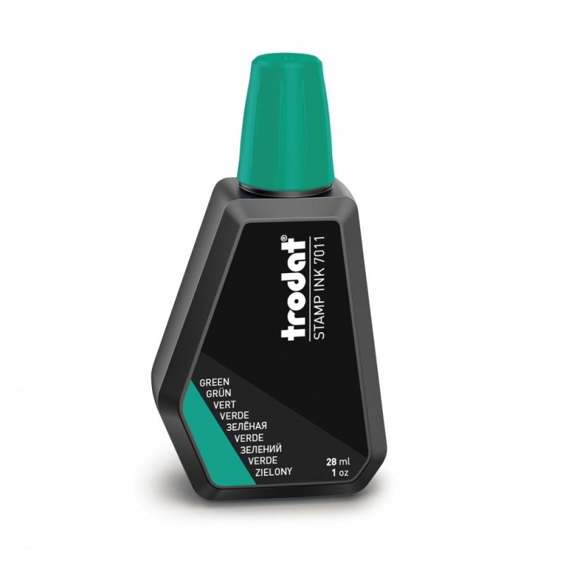 Trodat 7011 Stamp Pad Ink Green (55884)