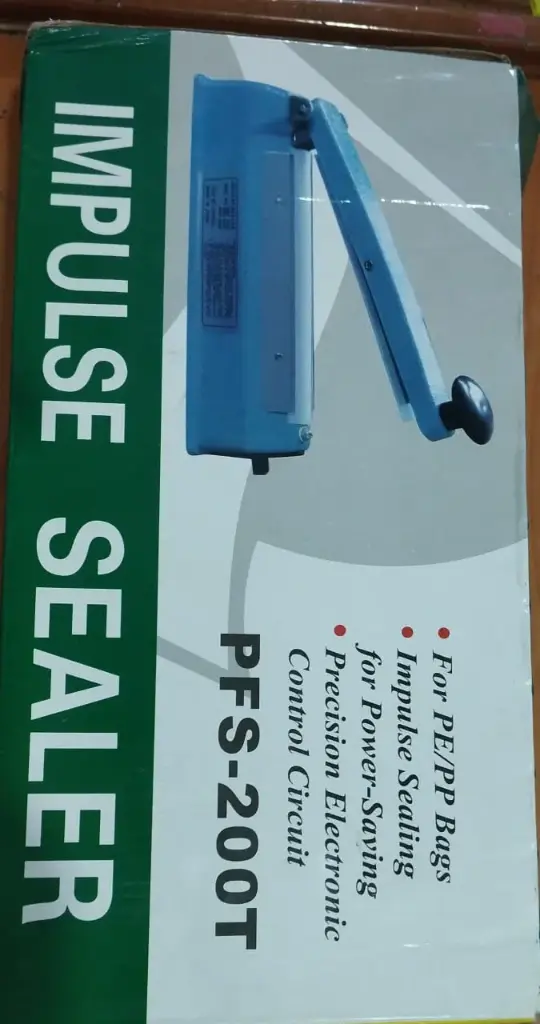 [pfs-200t] مكنة تلحيم نايلون 20سم صافي