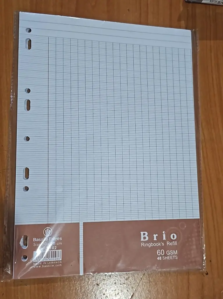 ورق كلاسير مربع باسيل 28*20