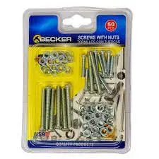 علبة براغي مع عزقة