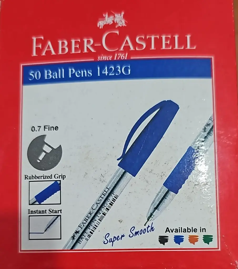 [fc-142351f] قلم حبر 0.7 ازرق faber castell