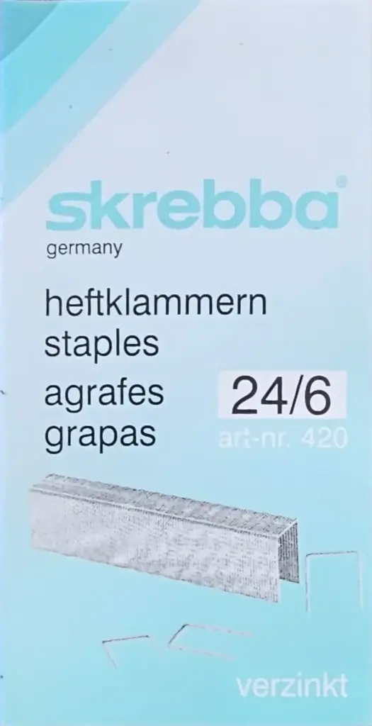 شريط كبيس 24/6 SKREBBA