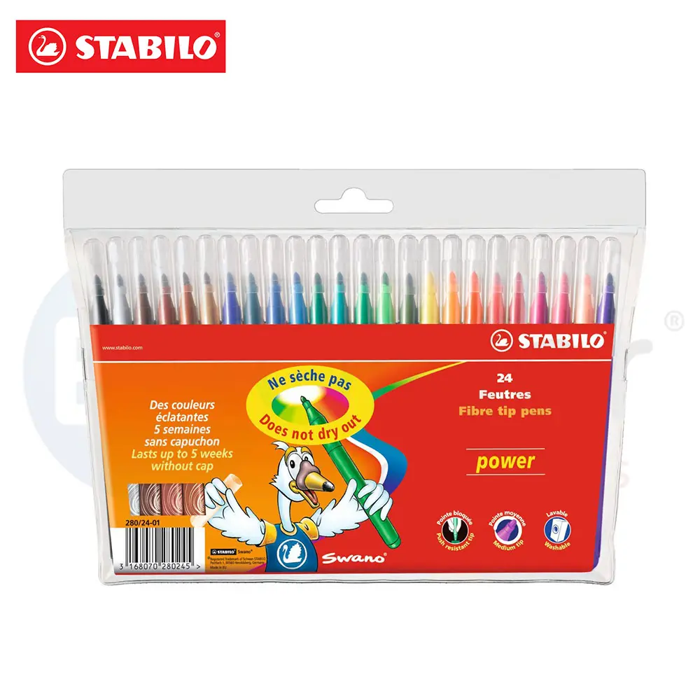 تلوين فاتر 12 لون stabilo