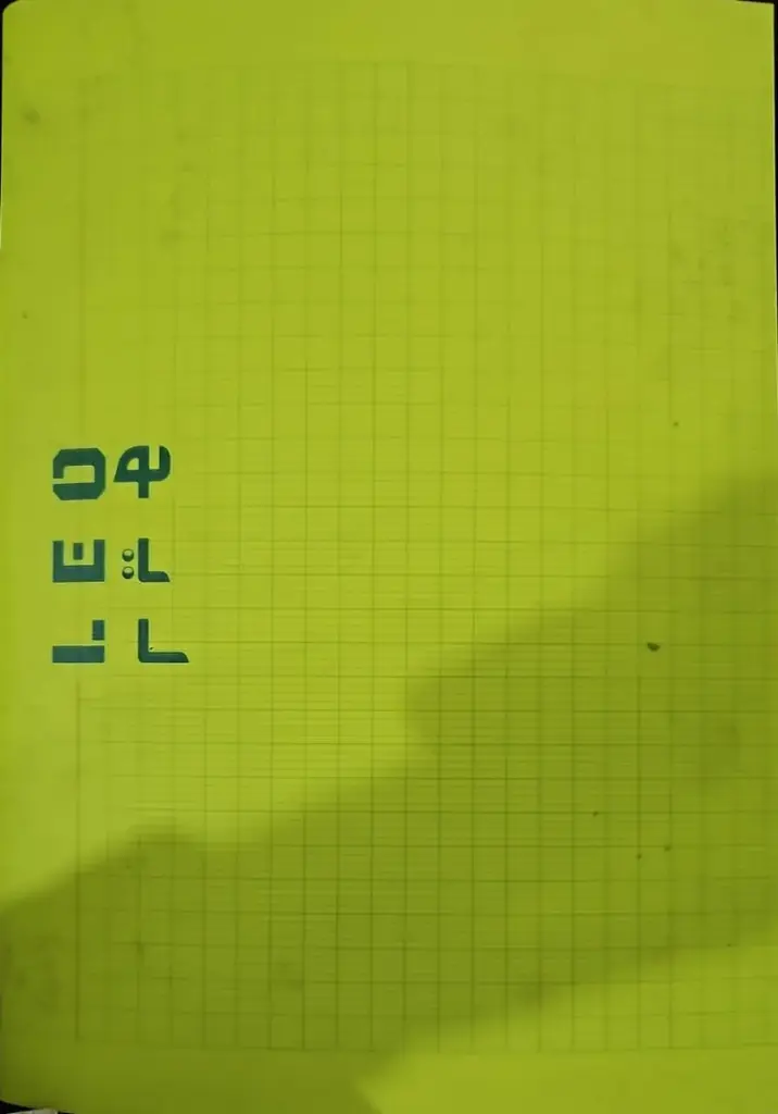 دفتر شك بلاستك 96 ورقة حساب