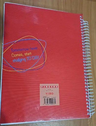 [Viro Finger 200 10s] دفتر فيرو 200 10 مواضيع اصبع Viro Finger 10S 200sh 