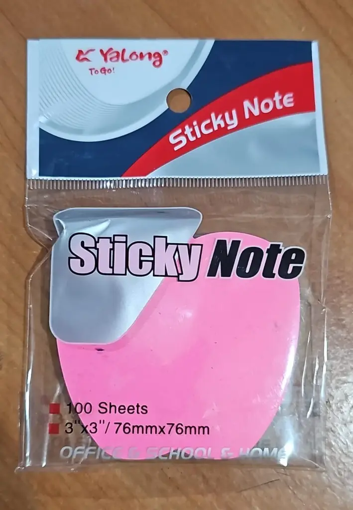 STIKY NOTE3*3 76MM*76MM 