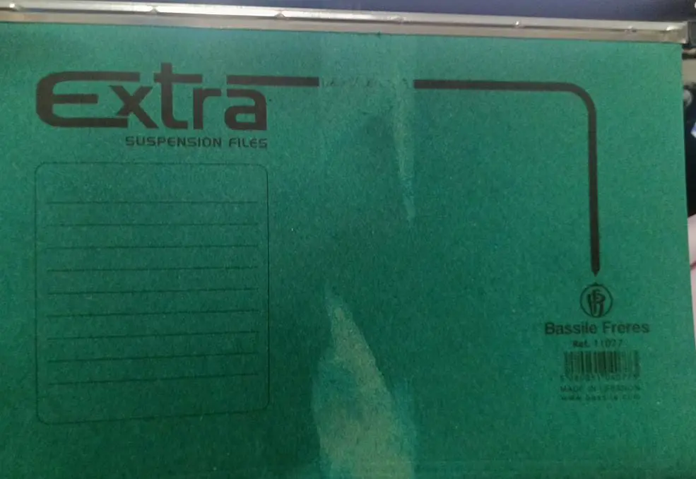 [11077] Suspension file فايل دوسيه جارور اطراف بلاستيك 