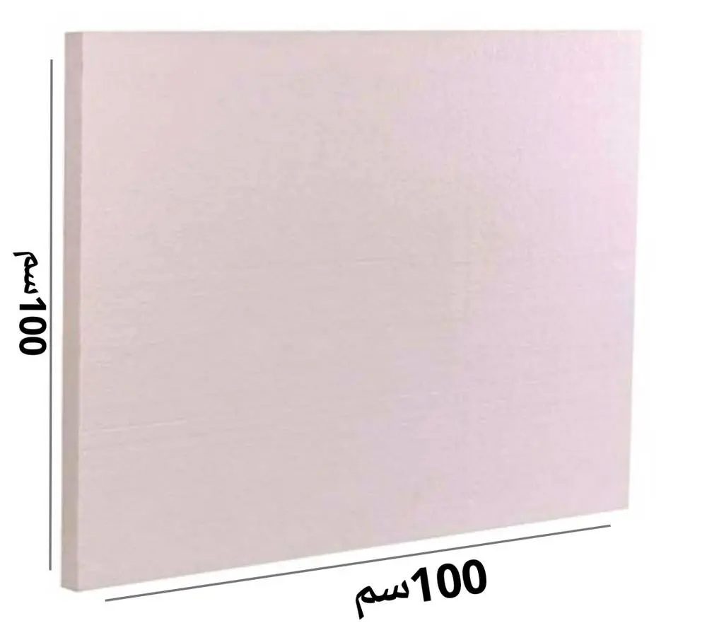 thikness 2cm 1*1 فلين 2 سم