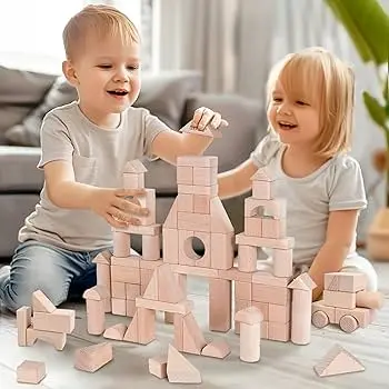 WOODEN BUILDING BLOCKS