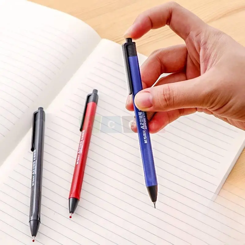 0.7mm قلم حبر كبس 