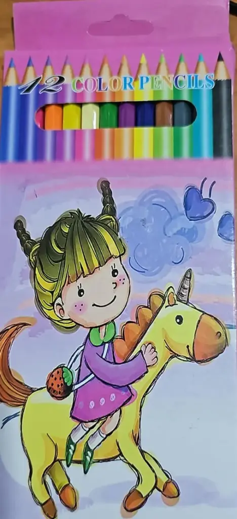 12pc - تلوين خشب قصير