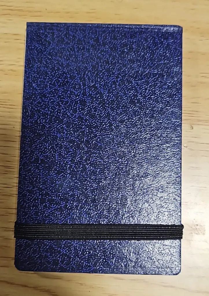 A6 دفتر نوت جلد مع مغيطة