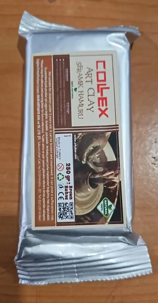 ART CLAY BROWN 250GR معجون فخار بني