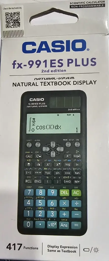 Casio 2END fx991 الة حاسبة اصلي