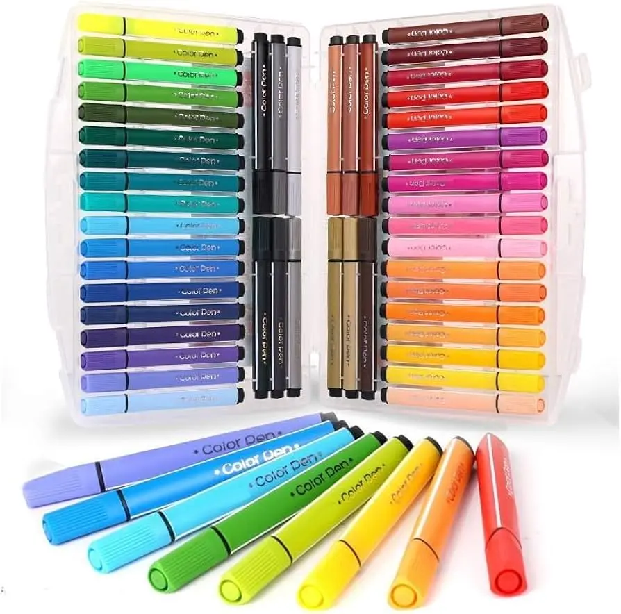Colored Traingle Pen 0.3mm - 12colors 