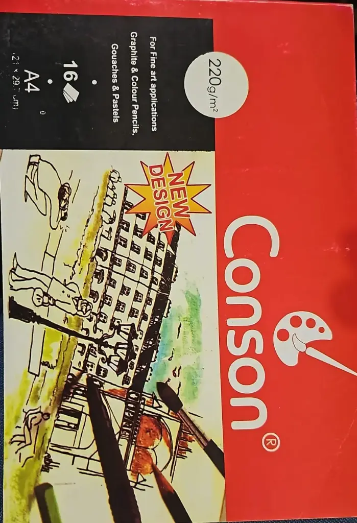 [Conson A4] Conson A4 دفتر رسم كونسون 16 ورقة