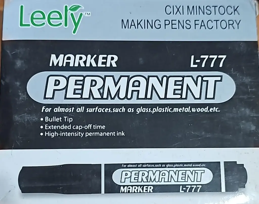 Leely Permanent Marker Blue