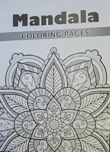 [MANDALA] Painting book Mandala دفتر رسم غلاف سود مانديلا
