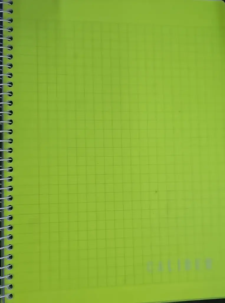 دفتر رسور بلاستك مربع 144 ورقة tai-ga