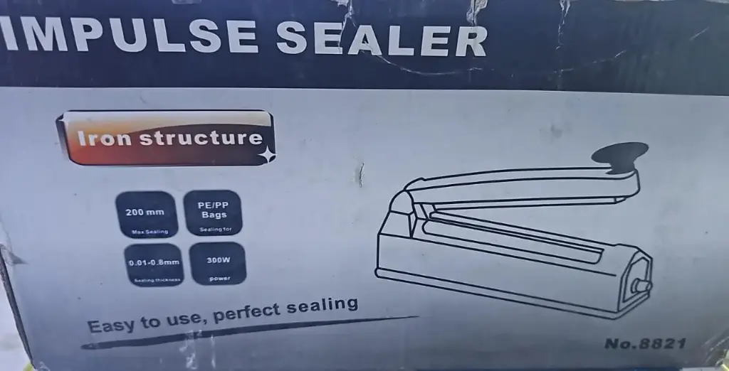 مكنة تلحيم نايلون 20سم صافي8821