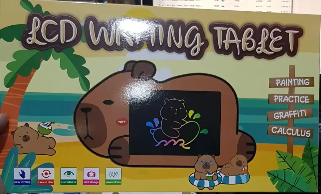 LCD WRITING TABLET WZ-8097 AH21573