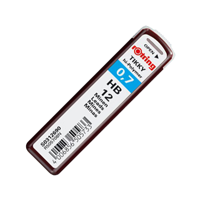 خرطوش رصاص  HB0.7 ROTRING