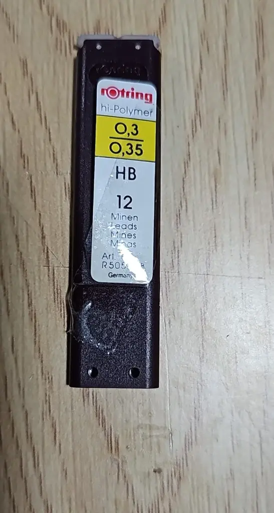 خرطوش رصاص HB0.35 ROTRING