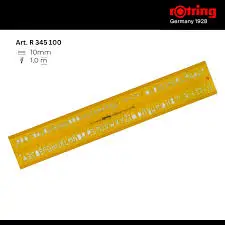 Rotring Lettering Guide 20C مسطرة