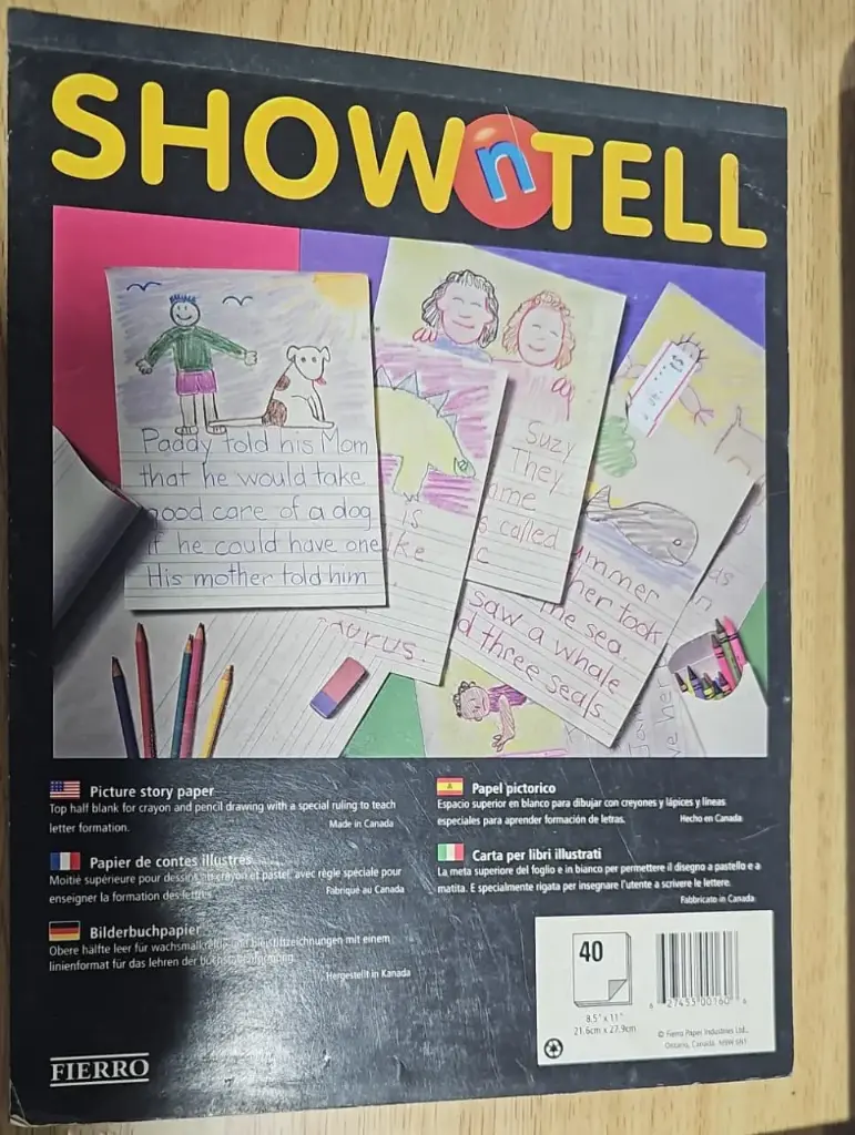 SHOWN TELL  40 دفتر نوت 