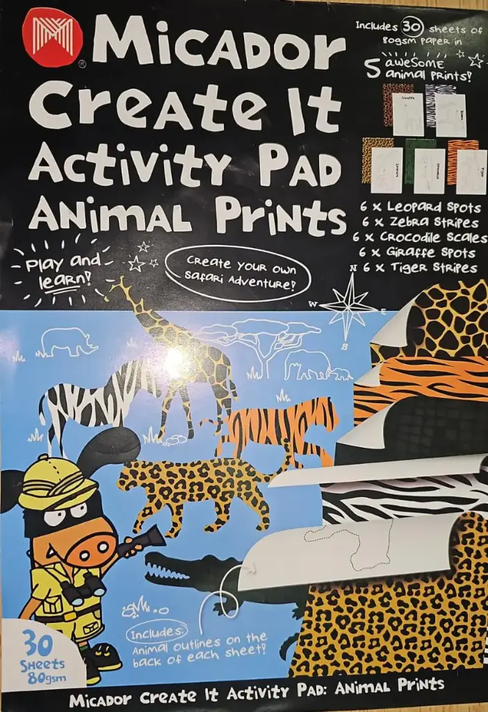 دفتر كرفت تلوين حيوانات 