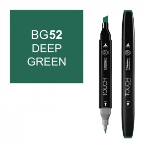 ShinHan Art 1110052-BG52 Twin Deep Green Marker  Black