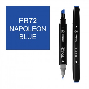 ShinHan Art 1110072-PB72 Twin Napoleon Blue Marker  Black