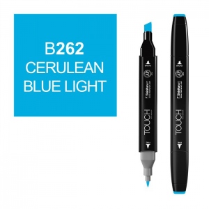 ShinHan Art 1110262-B262 Twin Cerulean Blue Light Marker  Black