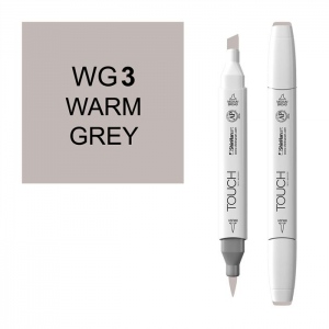 ShinHan Art 1211030-WG3 Twin Warm Grey 3 Marker  White