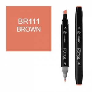 ShinHan Art 1110111-BR111 Twin Brown Marker  Black