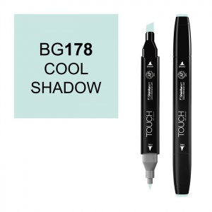 ShinHan Art 1110178-BG178 Twin Cool Shadow Marker  Black