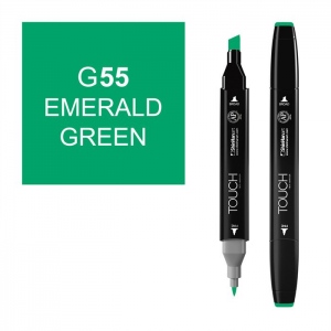 ShinHan Art 1110055-G55 Twin Emerald Green Marker  Black