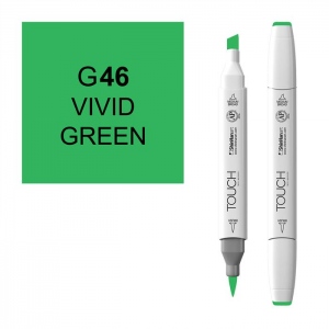 ShinHan Art 1210046-G46 Twin Vivid Green Marker  White