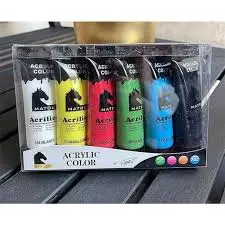 ACRYLIC COLOR 6P  75ML