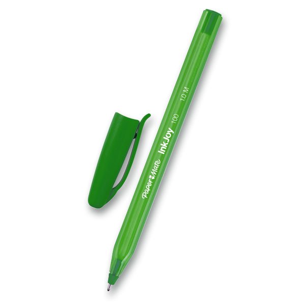 Paper Mate Balpen InkJoy 100 Met Dop, Groen