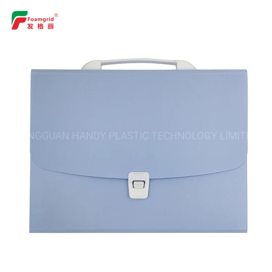 [قفل]  شنتة  فايل بلاستك مع مسكة وقفل