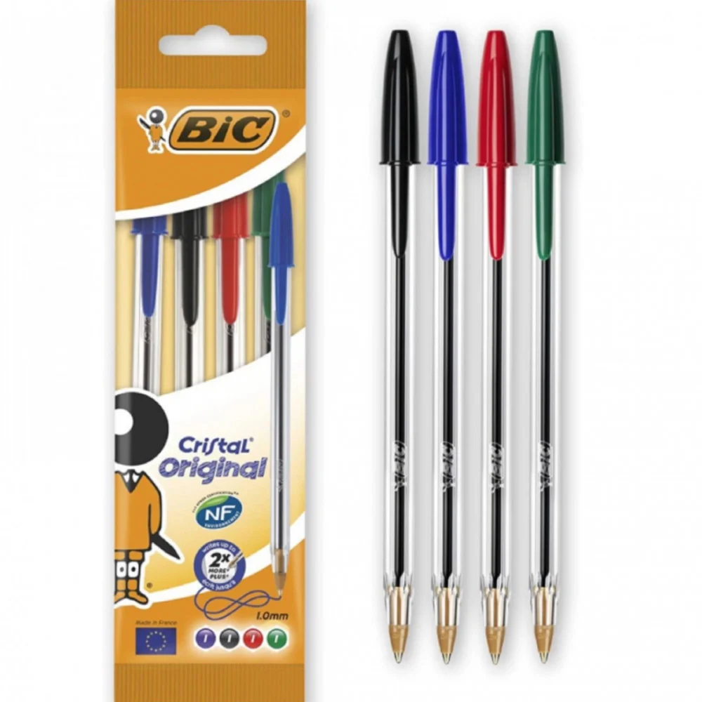 BIC Cristal - Ballpoint Pen - Black قلم