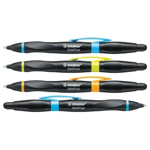 [EAN] STABILO SMARTball Right Hand Blue Ink Black/Cyan Stylus Pen 0.5