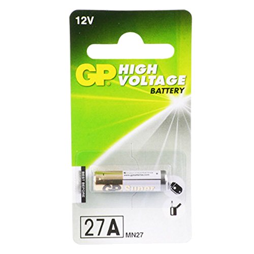 GP 27A 12v High Voltage Alkaline Batteries Pack of 5