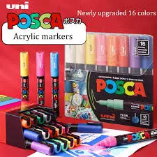 Uni POSCA Fine Markers PC-3M